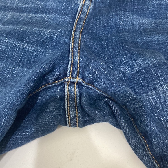 CELLO DISTRESSED DESTROYED RIPPED KNEES HIGH WAIST BLUE JEANS SZ 9 / 29 - Picture 12 of 14